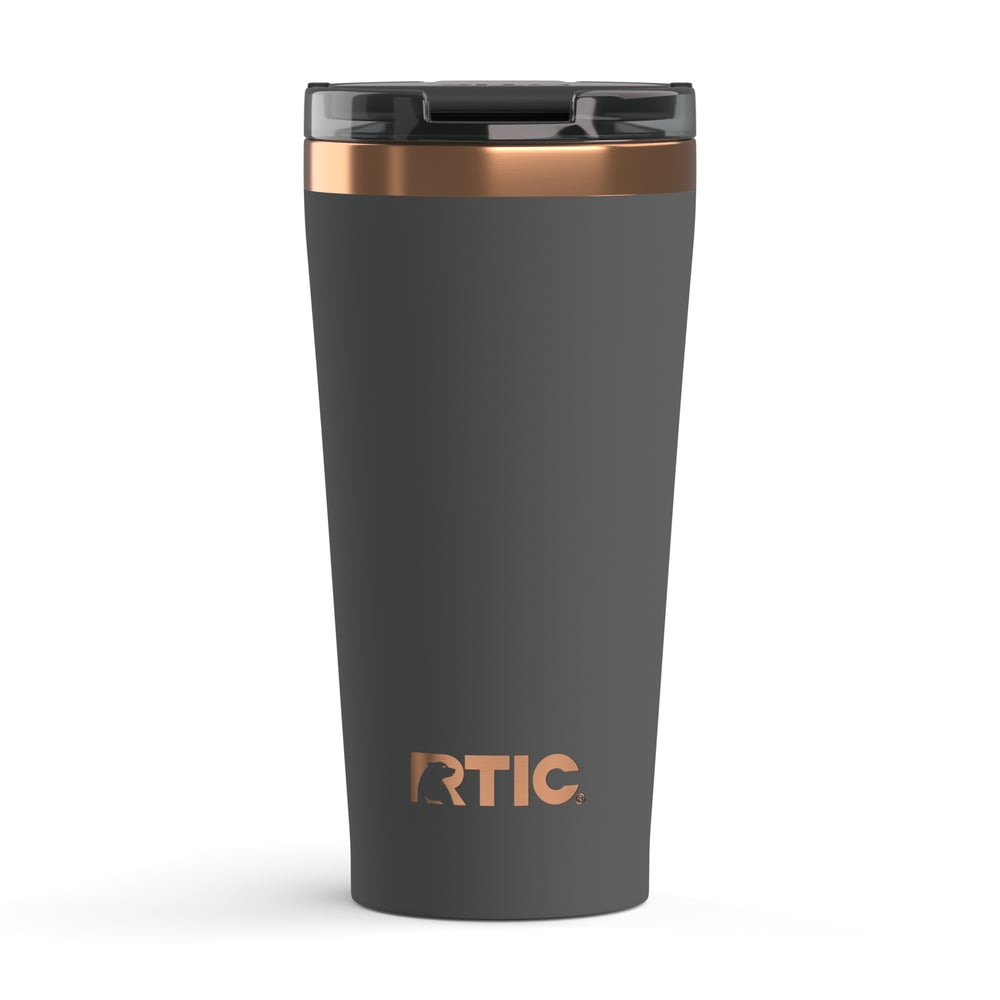 18oz Happy Hour Pint Tumbler Light Black