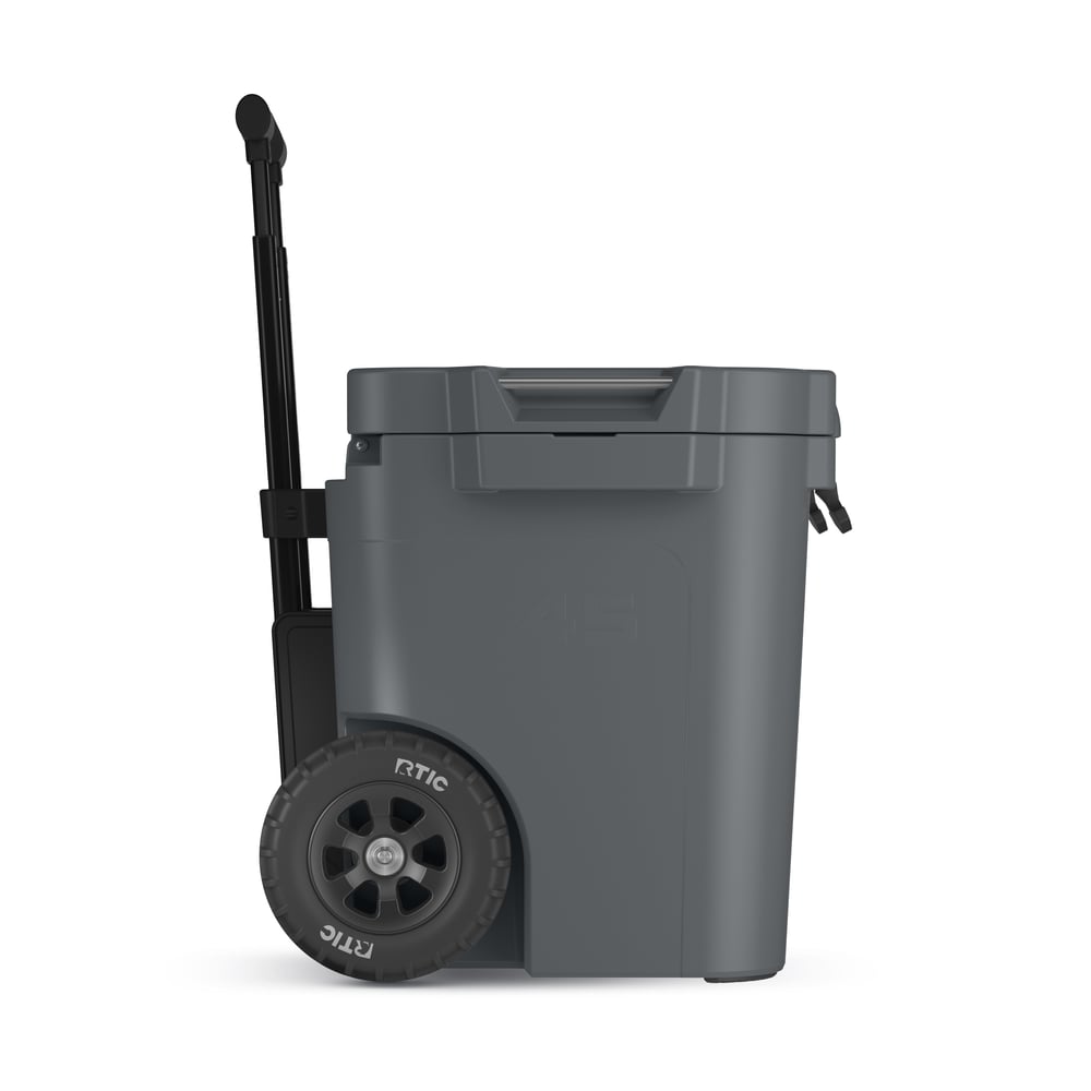 45 QT Ultra-Tough Wheeled Cooler Dark Grey - Image 12