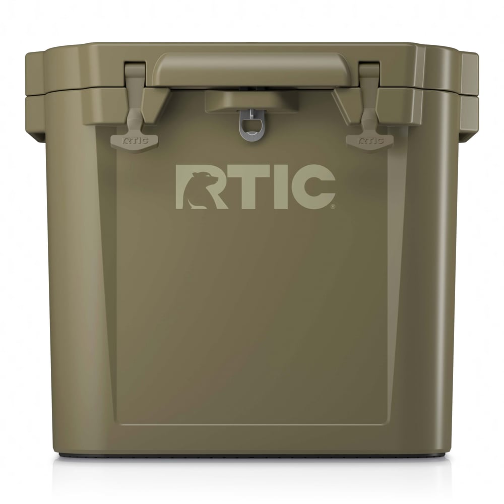 45 QT Ultra-Tough Wheeled Cooler Olive - Image 2