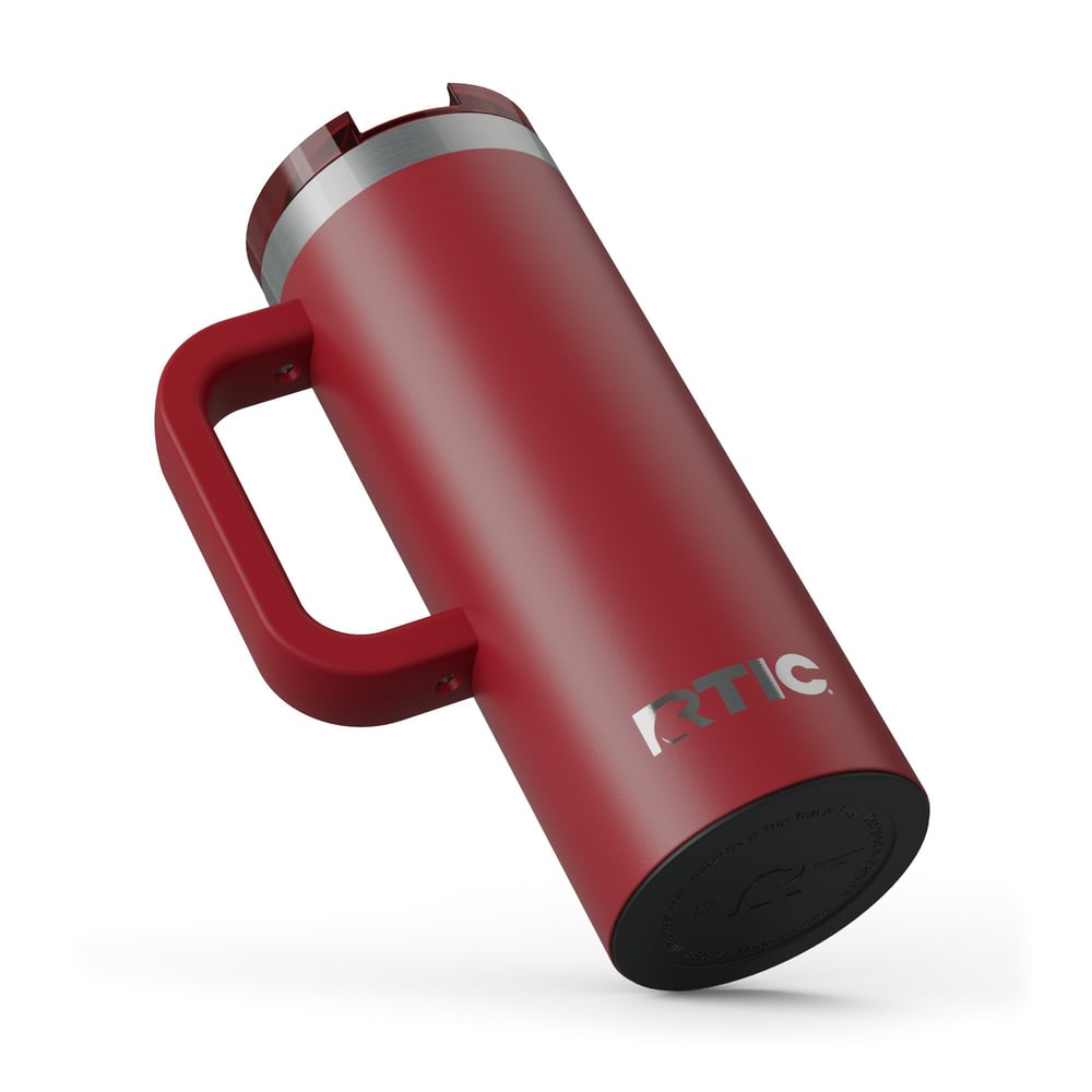 Road Trip Travel Mug Flag Red - Image 5