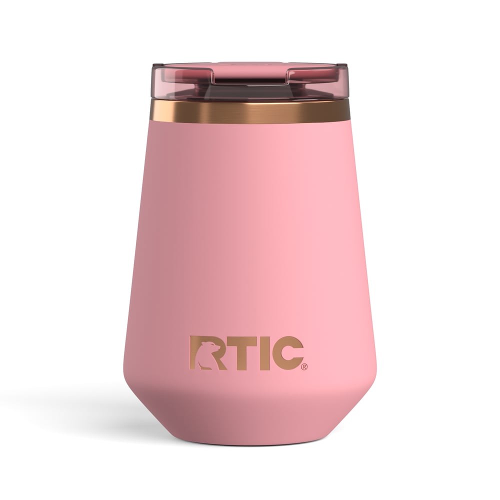 12oz Happy Hour Wine Tumbler Rosewater