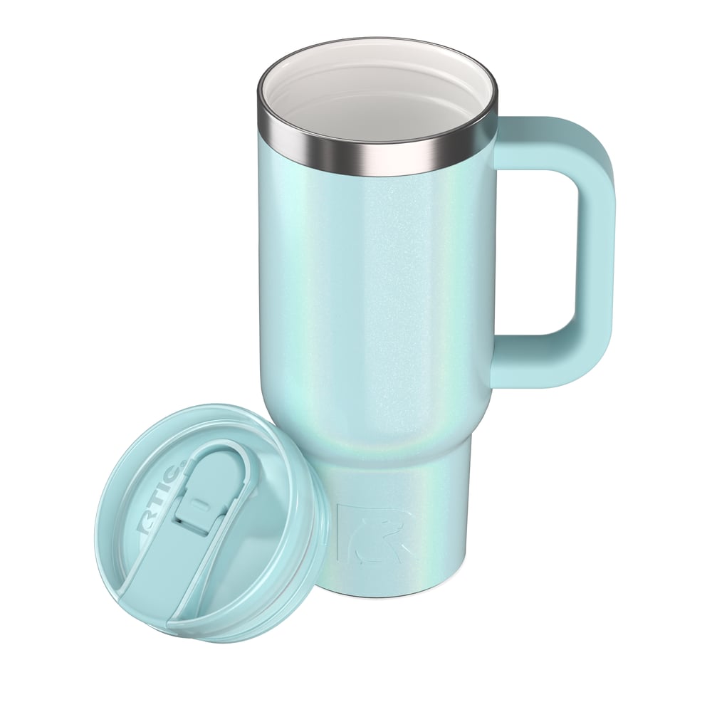 16oz Little Road Trip Tumbler RTIC Ice Glitter - Image 4
