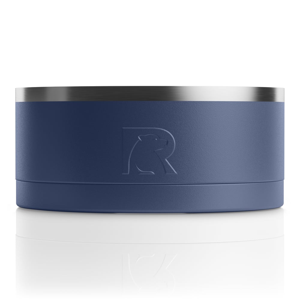3-In-1 Dog Bowl Navy & Graphite - Image 4
