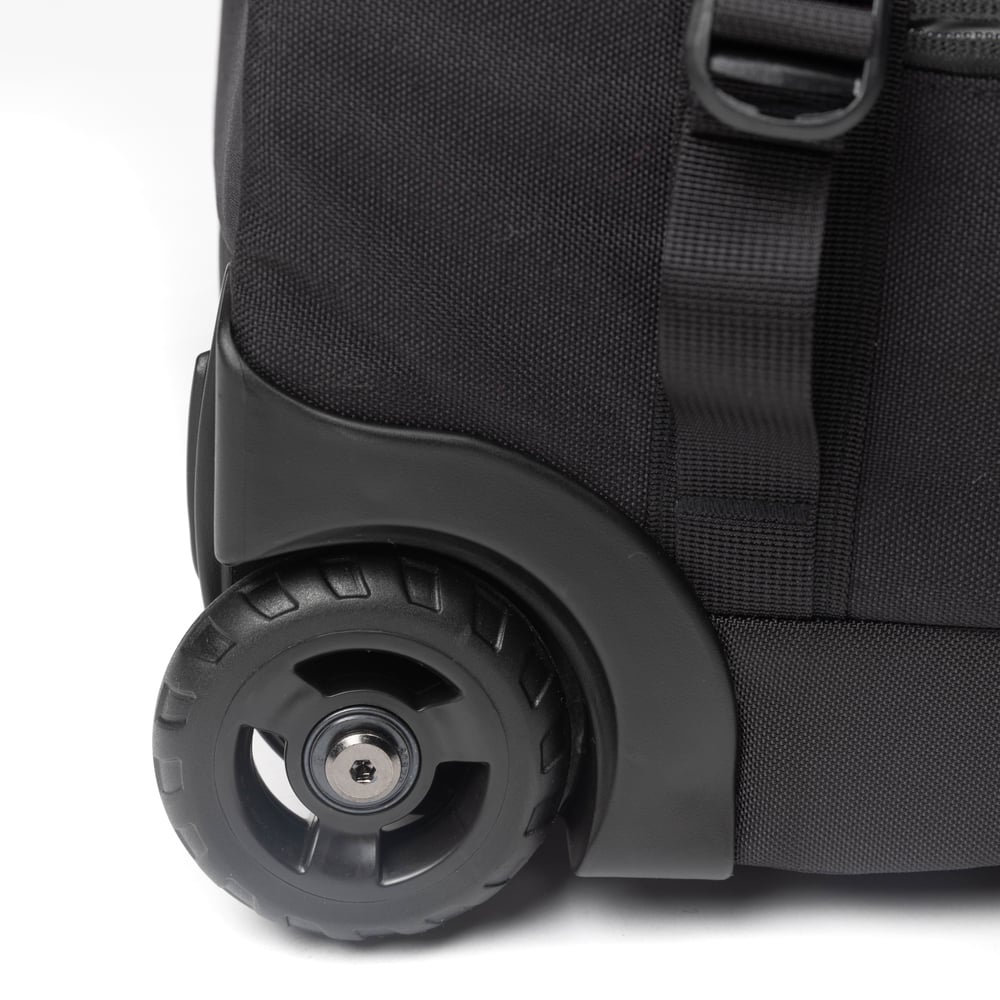 Road Trip Rolling Duffle Bag Black - Image 13