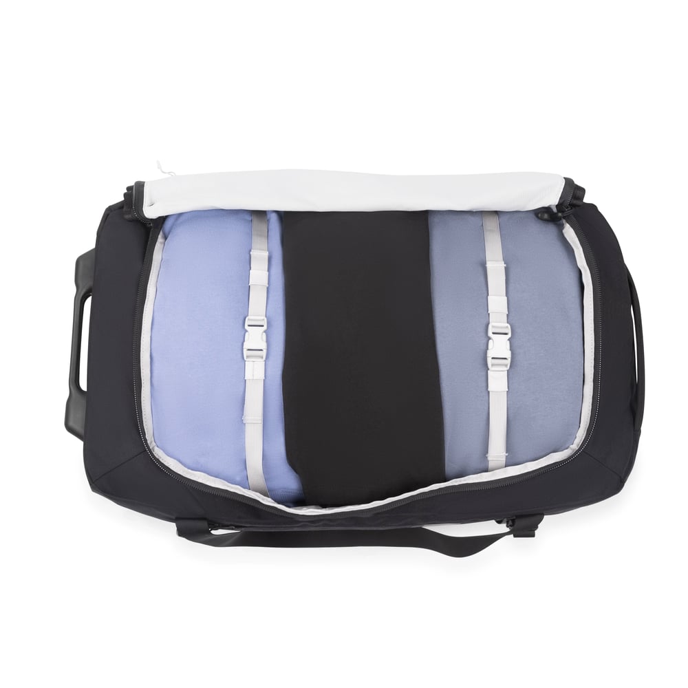 Road Trip Rolling Duffle Bag Black - Image 7