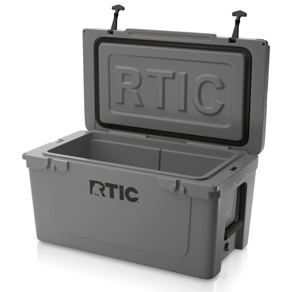 65 QT Ultra-Tough Cooler Dark Grey - Image 3