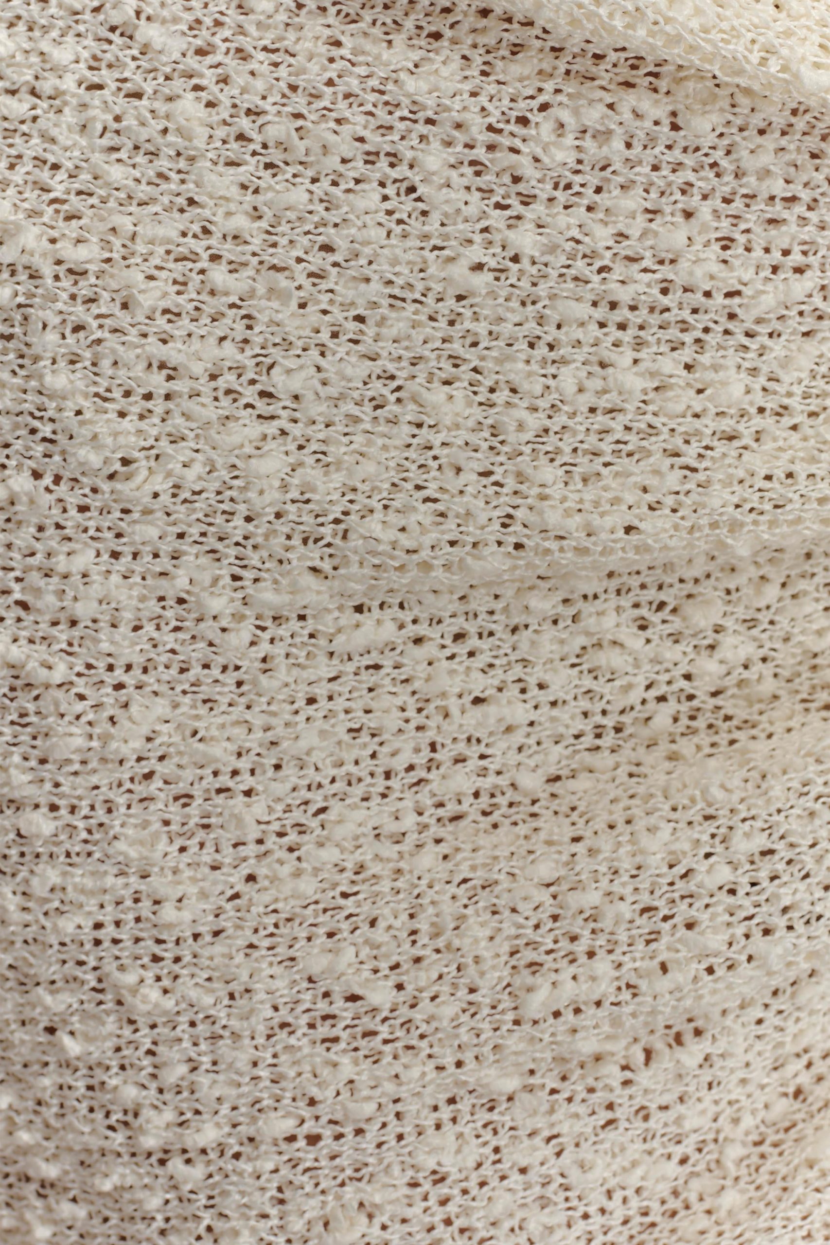 Sammy Boucle Knit Cover Up - Ivory - Image 5